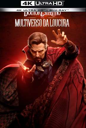 Capa do Filme Doutor Estranho no Multiverso da Loucura - 4K (2022) – pôster oficial