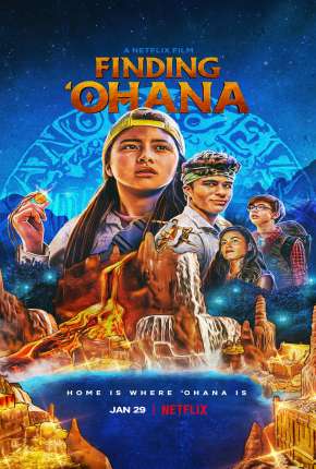 Capa do Filme Em busca de Ohana (2021) – pôster oficial