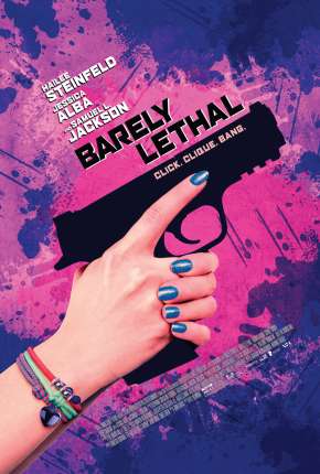 Capa do Filme Escola de Espiões - Barely Lethal (2015) – pôster oficial