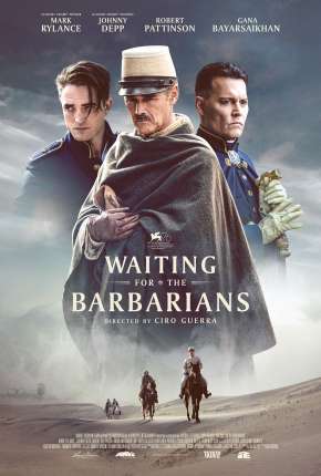 Capa do Filme Esperando os Bárbaros (2021) – pôster oficial