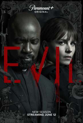 Capa do Série Evil - Contatos Sobrenaturais - 3ª Temporada Legendada (2022) – pôster oficial