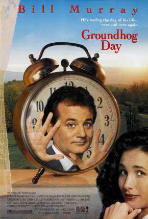 Capa do Filme Feitiço do Tempo - Groundhog Day (1993) – pôster oficial