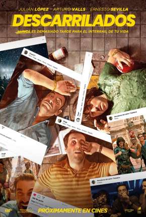 Capa do Filme Fora dos Trilhos (2022) – pôster oficial