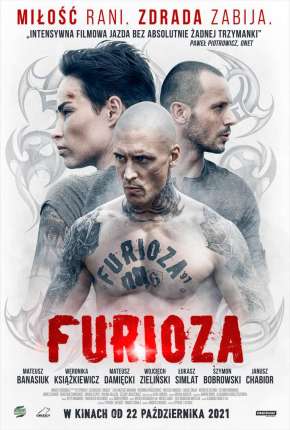 Capa do Filme Furioza (2022) – pôster oficial