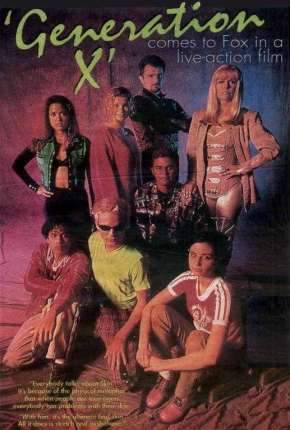Capa do Filme Geração X (1996) – pôster oficial