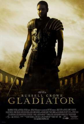 Capa do Filme Gladiador - Versão Estendida (2000) – pôster oficial