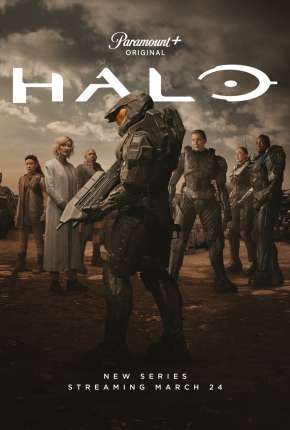 Capa do Série Halo - 1ª Temporada (2022) – pôster oficial