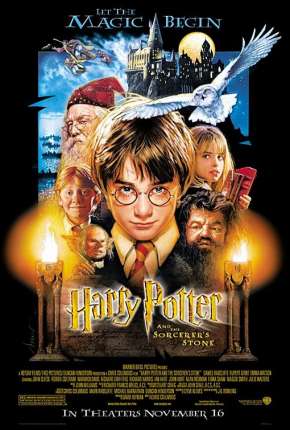 Capa do Filme Harry Potter - Coleção - Versão Estendida (2001) – pôster oficial