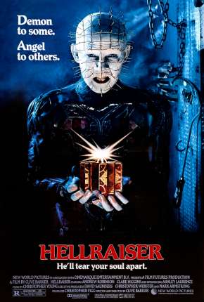 Capa do Filme Hellraiser - Coleção - Completa (1987) – pôster oficial