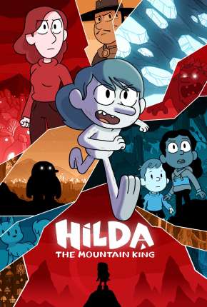 Capa do Filme Hilda e o Rei da Montanha (2022) – pôster oficial