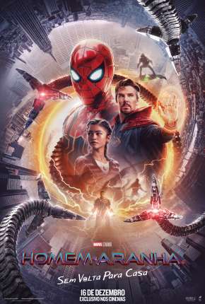 Capa do Filme Homem-Aranha - Sem Volta Para Casa - Versão Estendida (2022) – pôster oficial