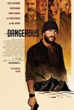 Capa do Filme Instinto Assassino - Dangerous (2022) – pôster oficial