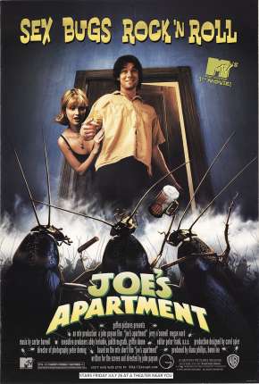 Capa do Filme Joe e as Baratas - Joes Apartment (1996) – pôster oficial