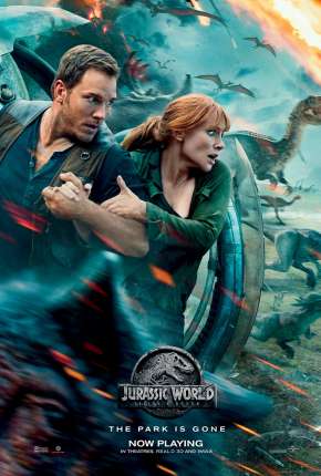 Capa do Filme Jurassic World 2 - Reino Ameaçado (2018) – pôster oficial