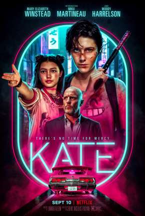 Capa do Filme Kate (2021) – pôster oficial