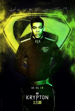 Capa do Série Krypton - 1ª Temporada (2018) – pôster oficial