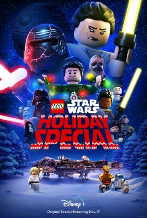 Capa do Desenho LEGO Star Wars - Especial de Festas (2020) – pôster oficial