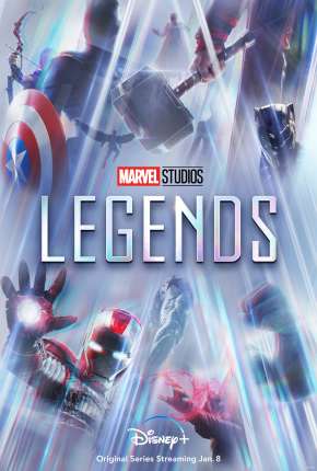 Capa do Série Lendas da Marvel - 1ª Temporada Completa (2021) – pôster oficial