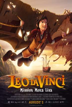 Capa do Filme Leo Da Vinci - Mission Mona Lisa (2021) – pôster oficial