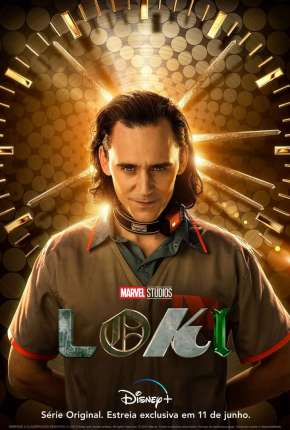 Capa do Série Loki - 1ª Temporada (2021) – pôster oficial