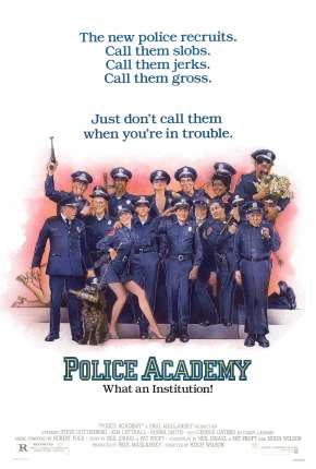 Capa do Filme Loucademia de Polícia - Coleção (1984) – pôster oficial