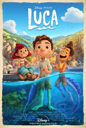 Capa do Filme Luca (2021) – pôster oficial