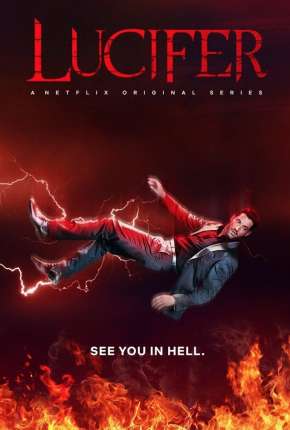 Capa do Série Lucifer - 5ª Temporada Completa (2020) – pôster oficial