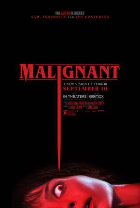 Capa do Filme Maligno - Malignant (2021) – pôster oficial