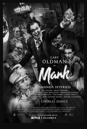 Capa do Filme Mank (2020) – pôster oficial