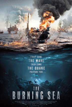 Capa do Filme Mar em Chamas (2022) – pôster oficial