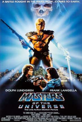Capa do Filme Mestres do Universo (1987) – pôster oficial