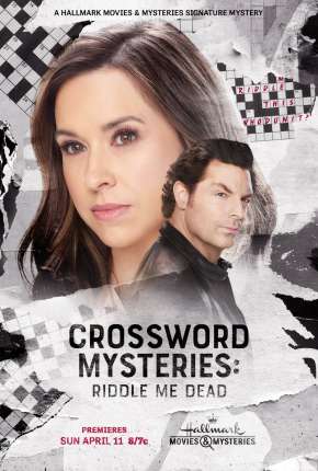 Capa do Filme Mistério das Palavras Cruzadas - Enigma Mortal (2022) – pôster oficial