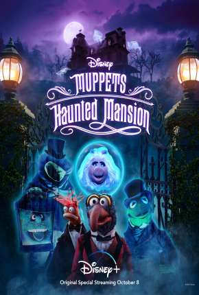 Capa do Filme Muppets Haunted Mansion - A Festa Aterrorizante (2021) – pôster oficial