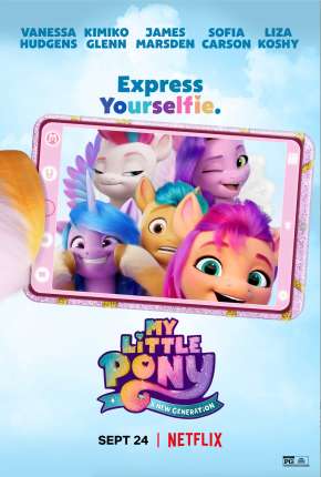 Capa do Filme My Little Pony - Nova Geração (2021) – pôster oficial