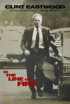 Capa do Filme Na Linha De Fogo - In the Line of Fire (1993) – pôster oficial