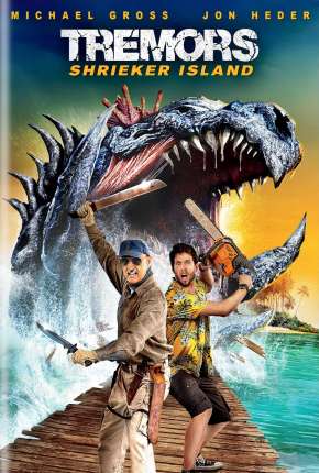 Capa do Filme O Ataque dos Vermes Malditos 7 - Ilha dos Shriekers (2021) – pôster oficial
