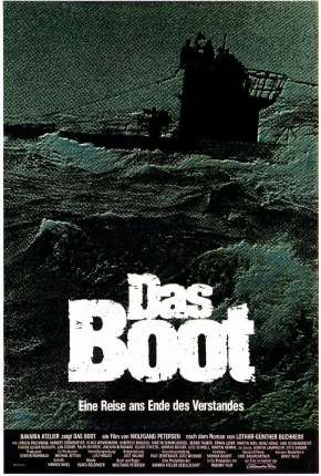 Capa do Filme O Barco - Inferno no Mar (1982) – pôster oficial