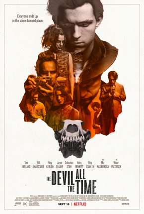 Capa do Filme O Diabo de Cada Dia (2020) – pôster oficial
