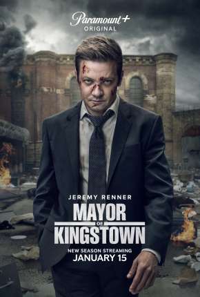 Capa do Série O Dono de Kingstown - Mayor of Kingstown - 1ª Temporada Legendada (2022) – pôster oficial