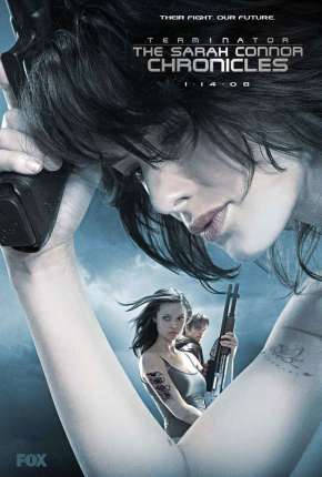 Capa do Série O Exterminador do Futuro - Crônicas de Sarah Connor (2008) – pôster oficial