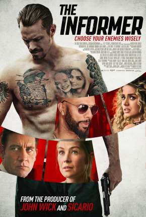 Capa do Filme O Informante - The Informer (2019) – pôster oficial