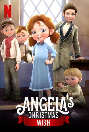 Capa do Filme O Presente de Natal de Angela (2020) – pôster oficial