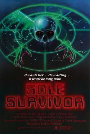 Capa do Filme O Único Sobrevivente (1984) – pôster oficial