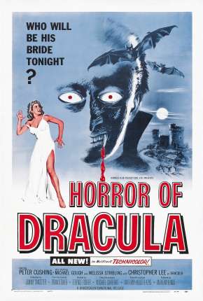 Capa do Filme O Vampiro da Noite (1958) – pôster oficial