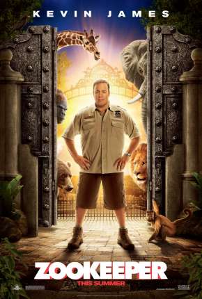 Capa do Filme O Zelador Animal - Zookeeper (2011) – pôster oficial