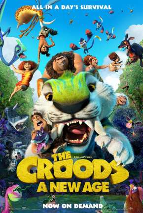 Capa do Filme Os Croods 2 - Uma Nova Era (2021) – pôster oficial