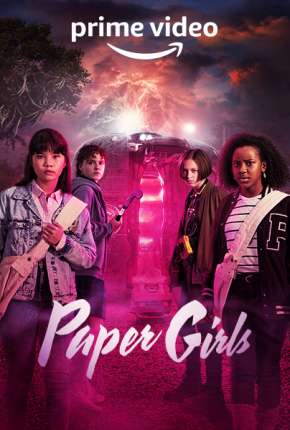 Capa do Série Paper Girls - 1ª Temporada (2022) – pôster oficial