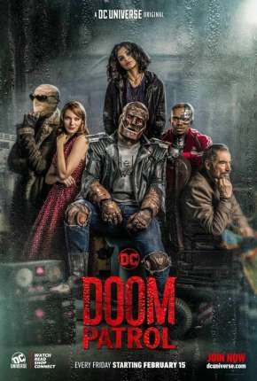 Capa do Série Patrulha do Destino - Doom Patrol 3ª Temporada (2021) – pôster oficial