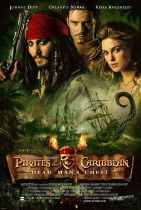 Capa do Filme Piratas do Caribe - Quadrilogia (2006) – pôster oficial