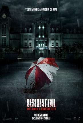 Capa do Filme Resident Evil - Bem-Vindo a Raccoon City (2021) – pôster oficial